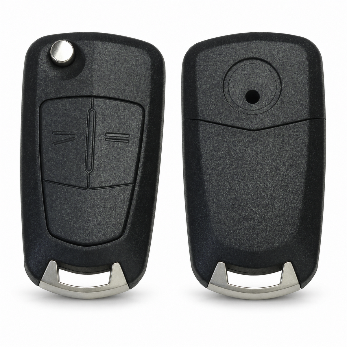 Vauxhall Corsa D 2007-2014 2 Button Flip Remote Key Fob Case Shell HU100