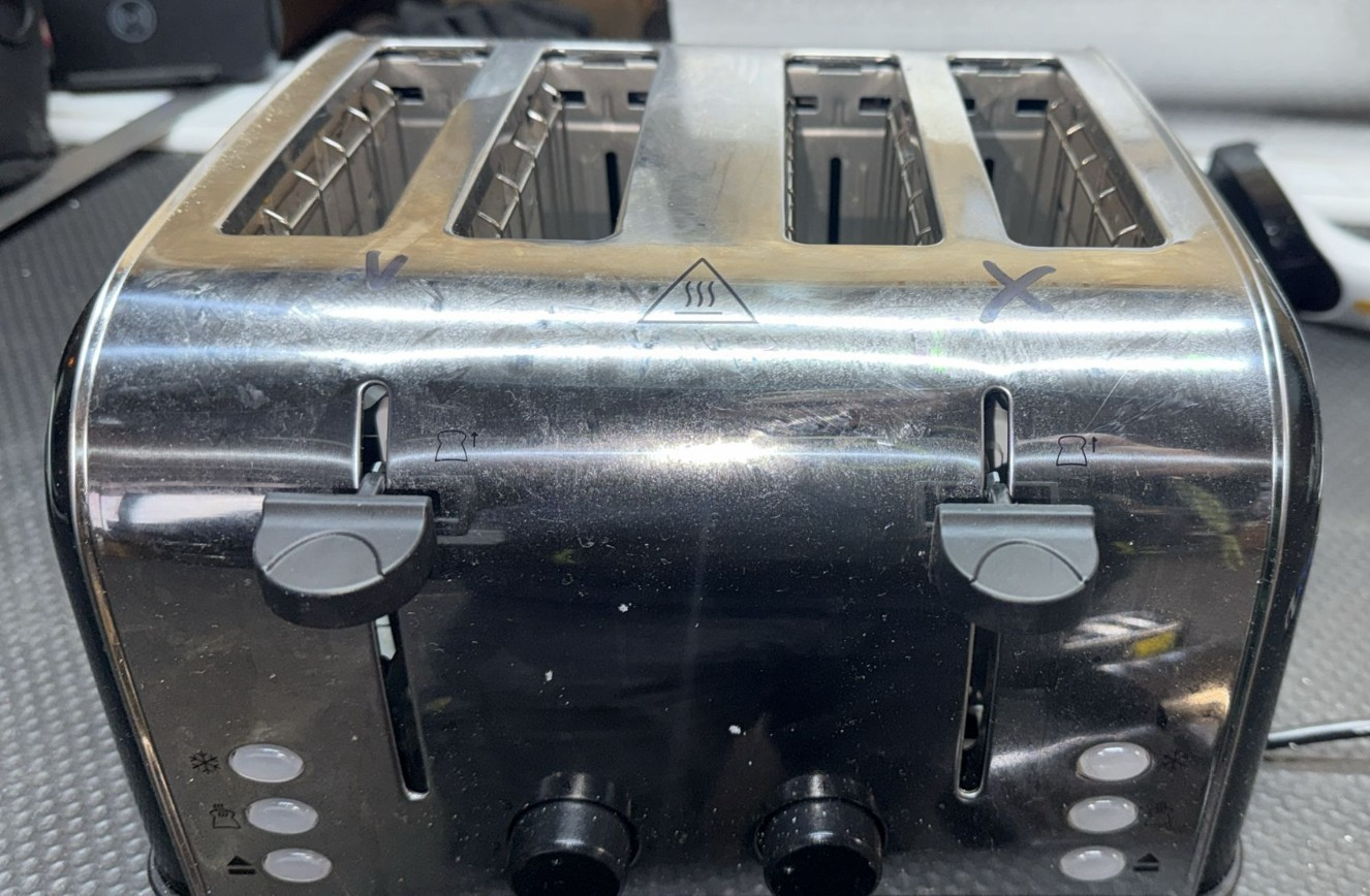 Russell Hobbs 28360 Worcester 4 Slice Toaster - Black