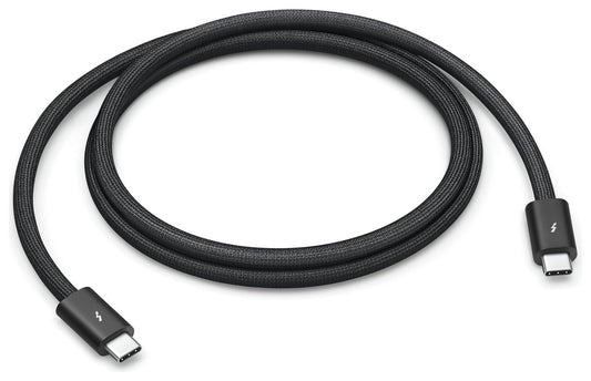 GENUINE APPLE THUNDERBOLT 4 PRO CABLE 1M BLACK USB-C MACBOOK