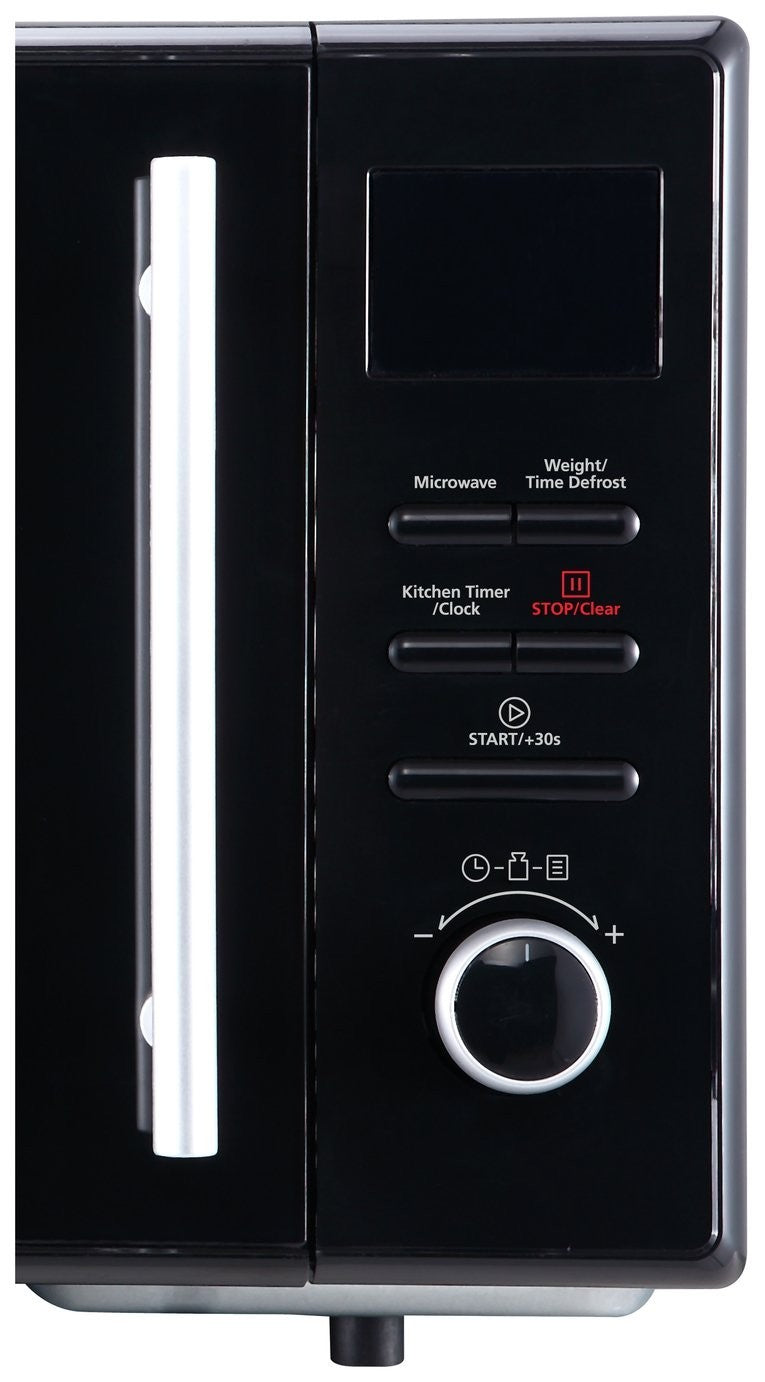 Delonghi 900W Enamel Cavity Solo Microwave AM9 - Black