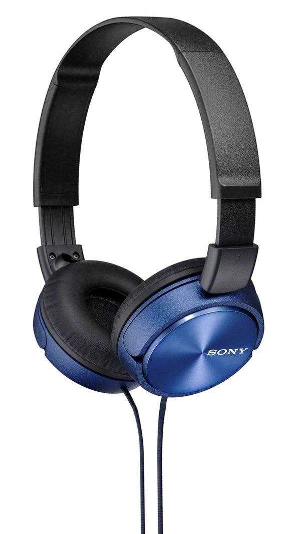 Sony ZX310 Wired On-Ear Headphones Blue | 3.5mm | Foldable | MDRZX310L