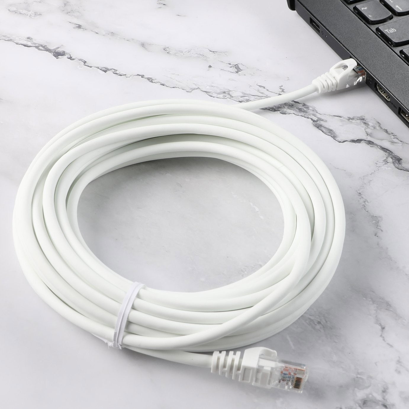 10m Ethernet Cable - White
