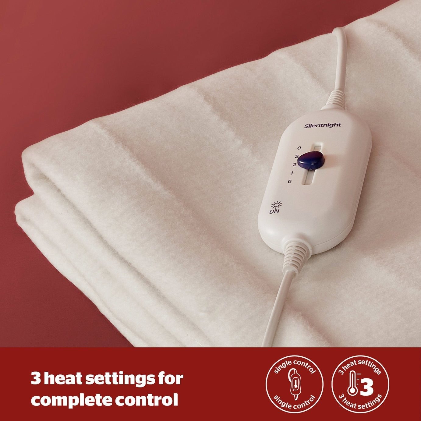 Silentnight Comfort Control Electric Underblanket - Single
