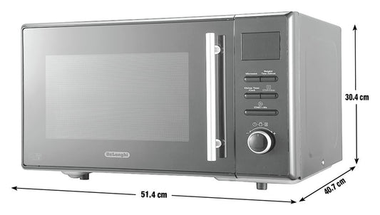 Delonghi 900W Enamel Cavity Solo Microwave AM9 - Black