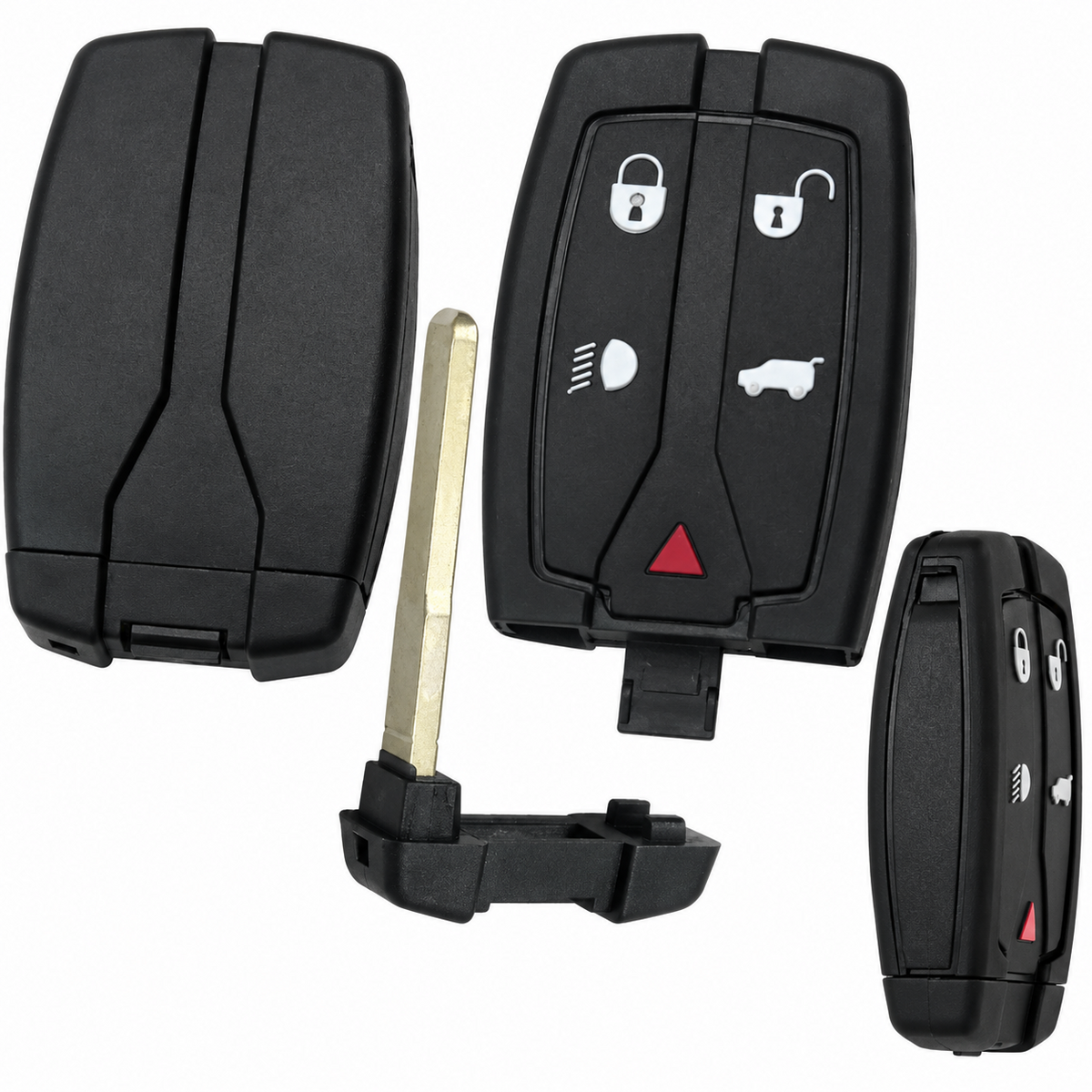 Land Rover Freelander 2 Key Case 5 Button Remote Fob Shell 2007-2012