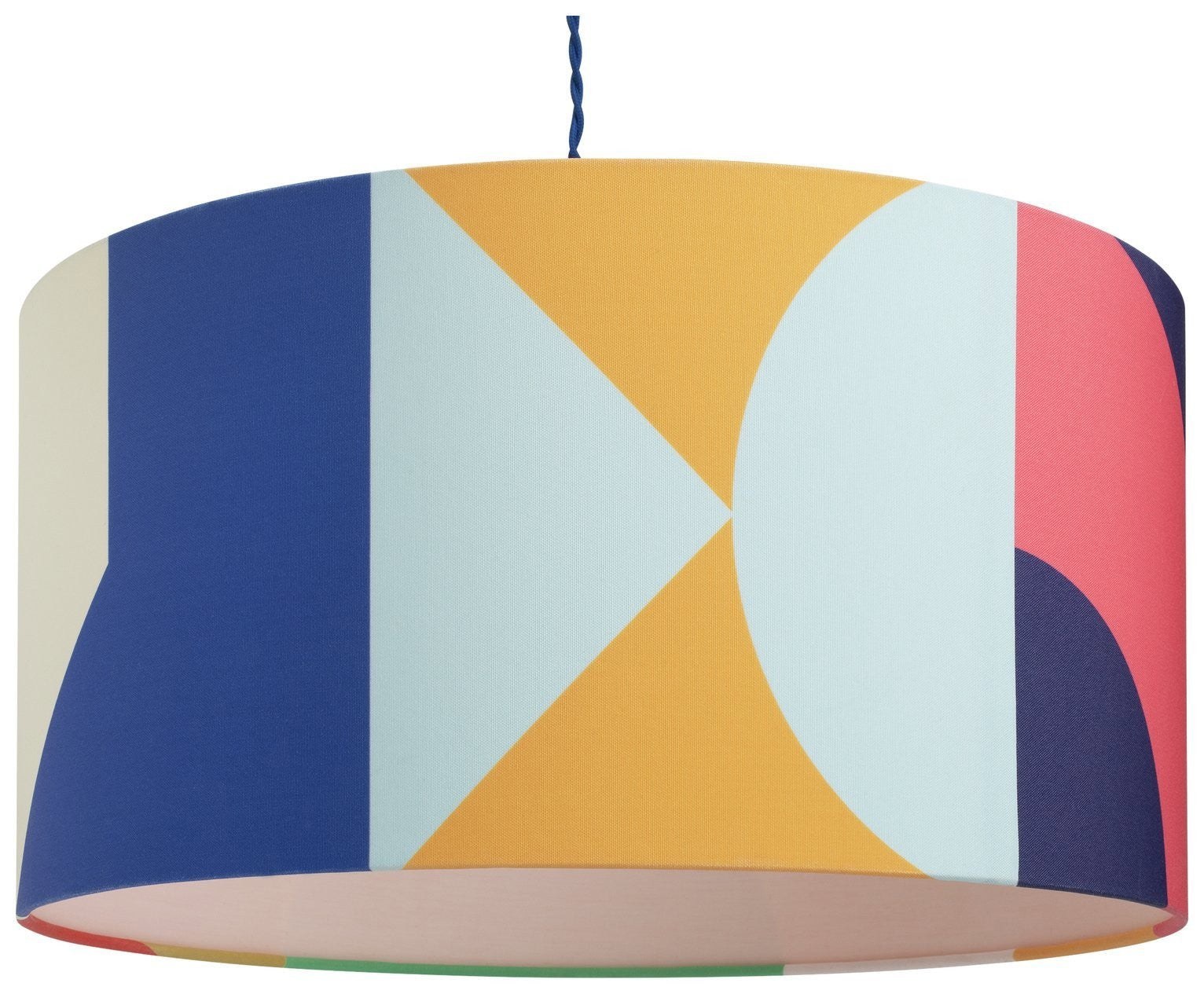 Habitat 60 Geometric Easy Fit Lampshade - 45cm