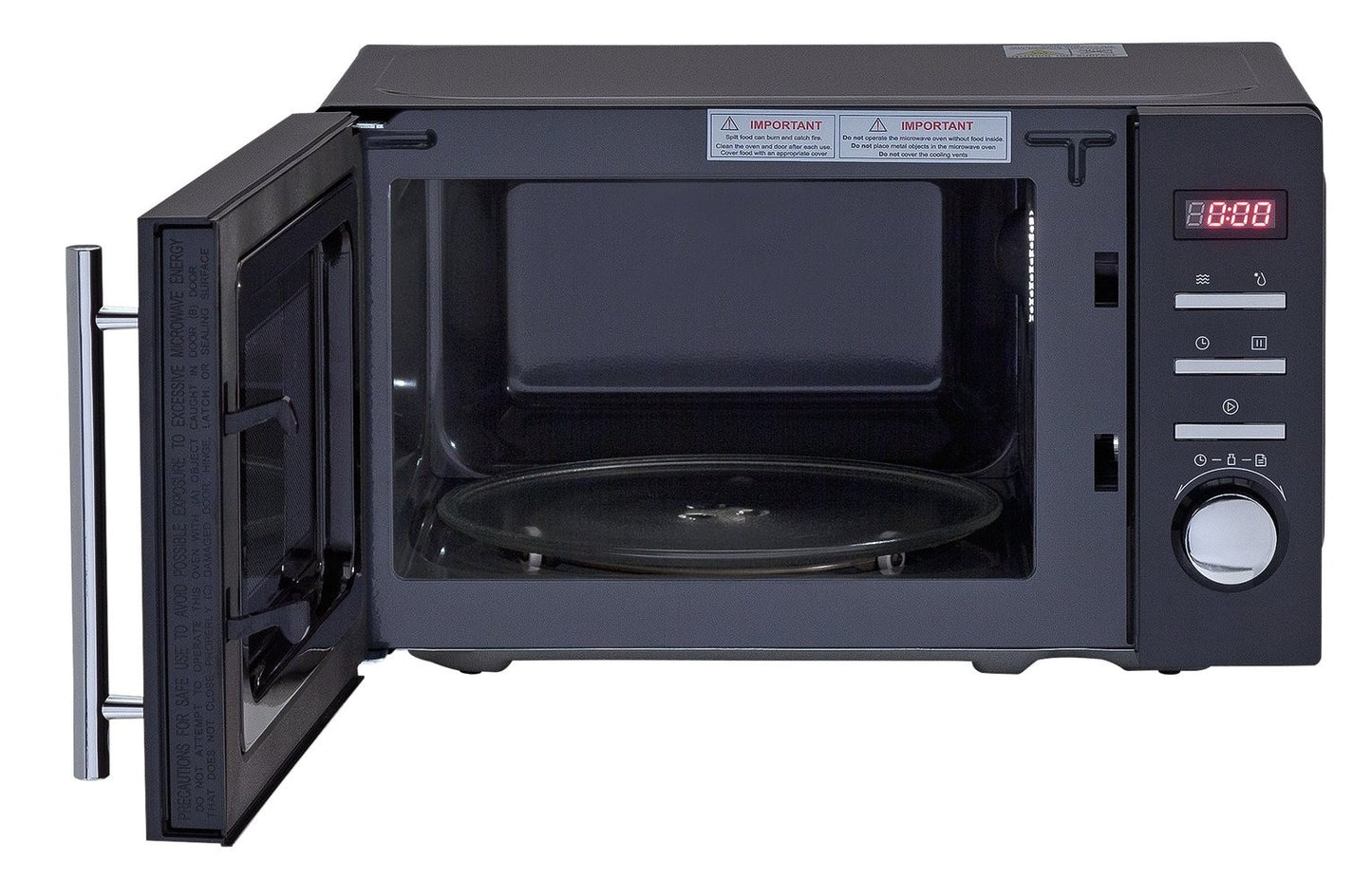 De'Longhi 800W Standard Microwave AM820C - Black