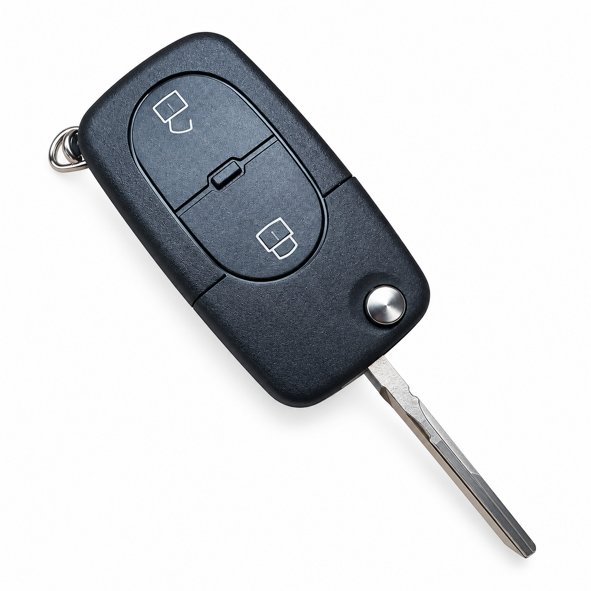 2 Button Flip Key Fob Case for VW Golf MK4 Bora Passat B5 1998-2001