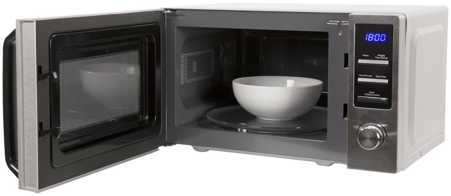 Russell Hobbs Buckingham 800W Compact Microwave - S/Steel