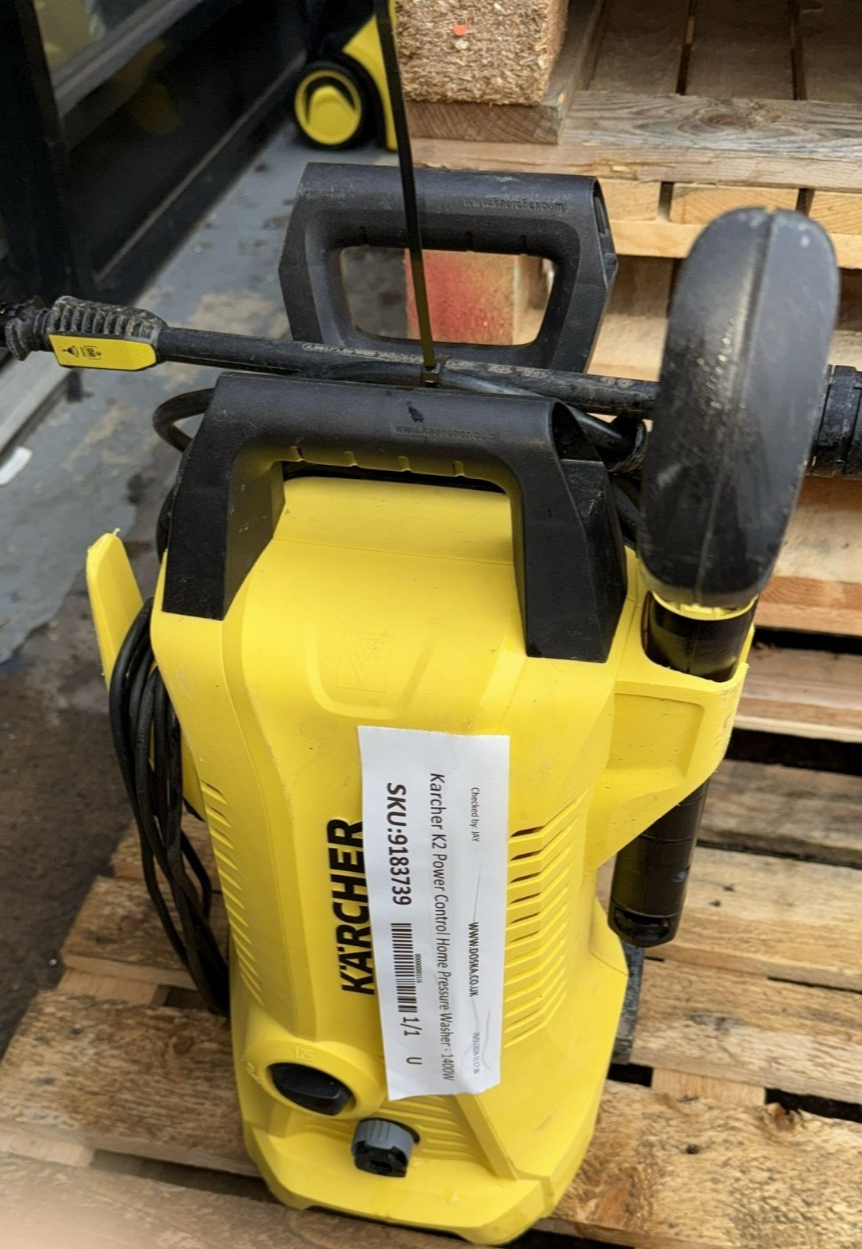 Karcher K2 Power Control Home Pressure Washer - 1400W