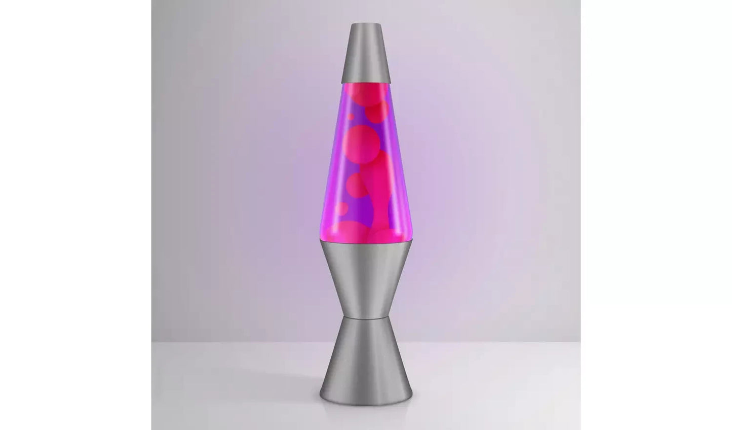 Fuchsia Mirage Lava Lamp 14.5in - Pink & Violet
