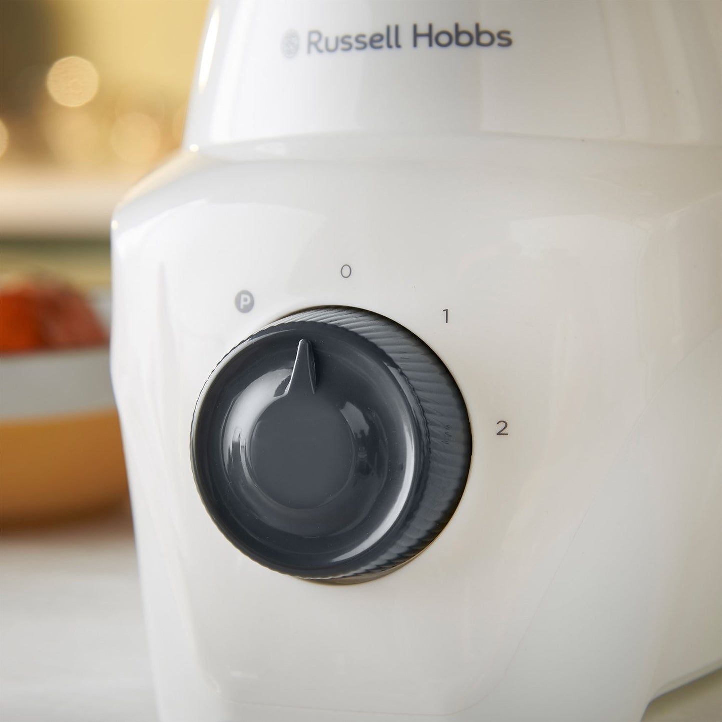 Russell Hobbs Tabletop Blender with 1.5L Glass Jug Go Create 550W White BY DOSKA