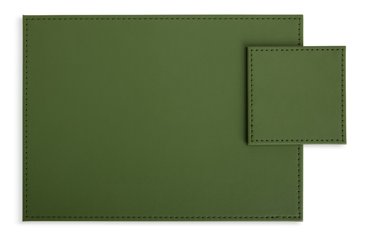 Placemats PU Leather Place Mats and Coasters Sets of 4 Washable Waterproof Table