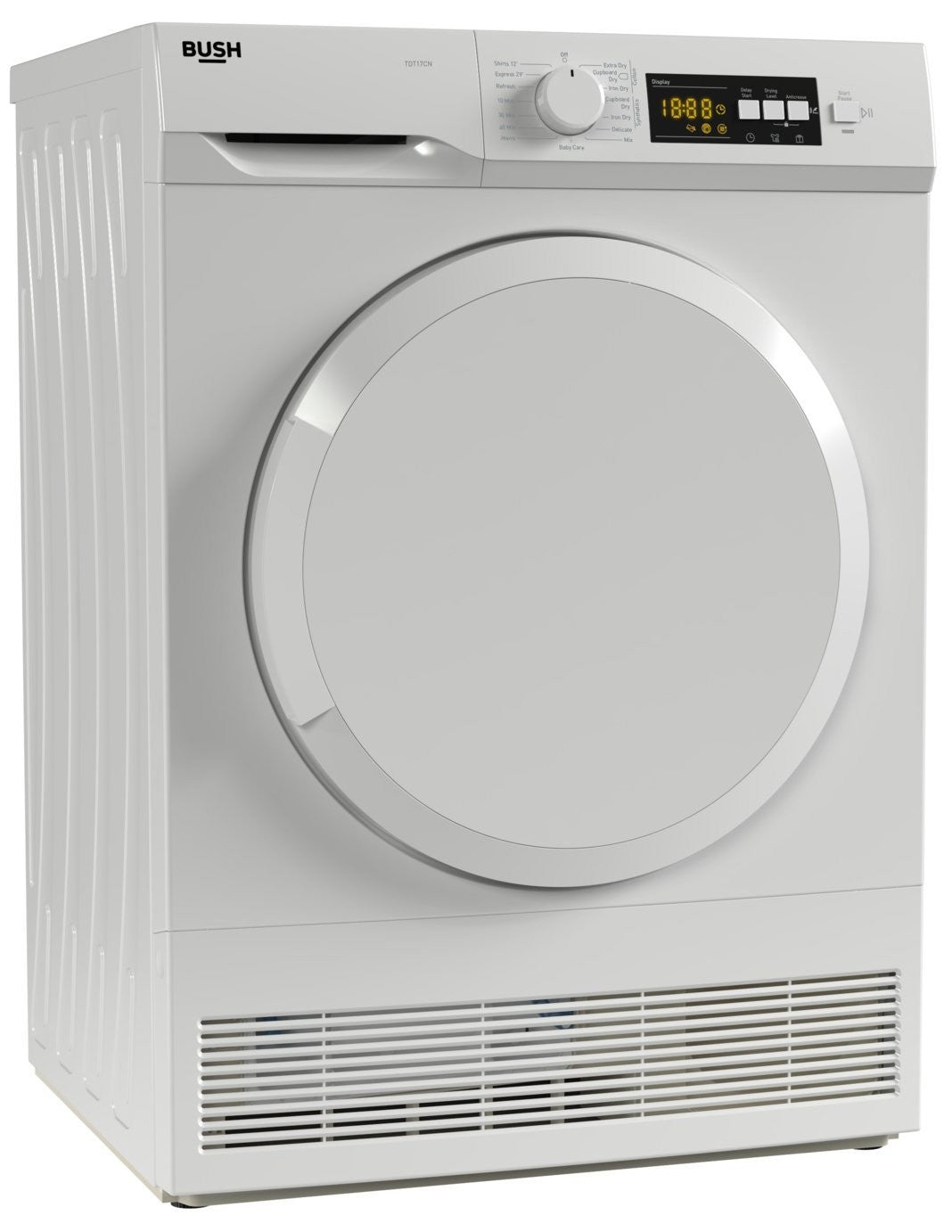 Bush TDT17CN 7KG Condenser Tumble Dryer - White
