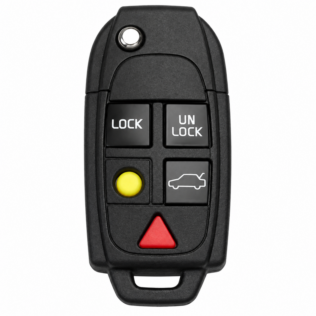 5 Button Flip Remote Key Fob Case Housing for Volvo S60 S80 V70 XC70 XC90