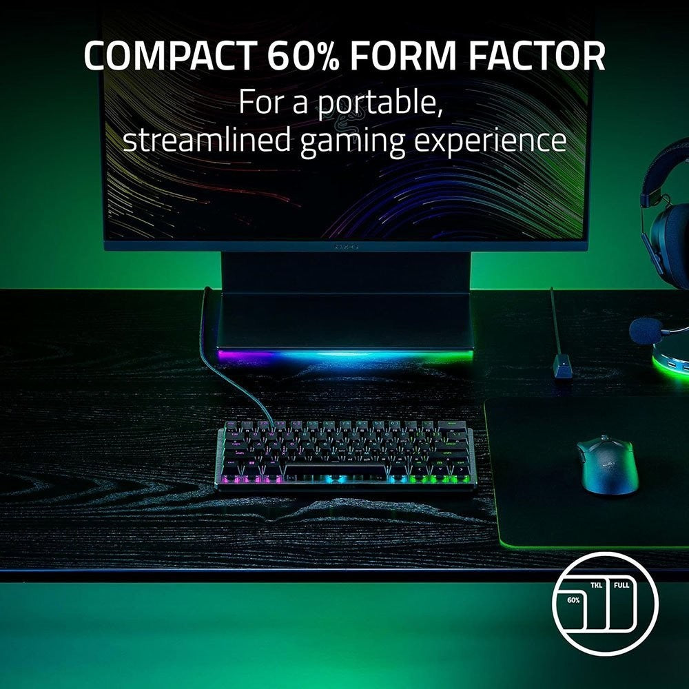 Razer Huntsman V3 Pro Mini Gaming Keyboard - Black