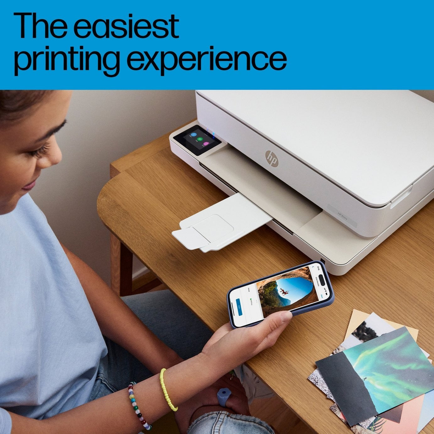 HP Envy 6120e Wireless Photo Printer &  Instant Ink