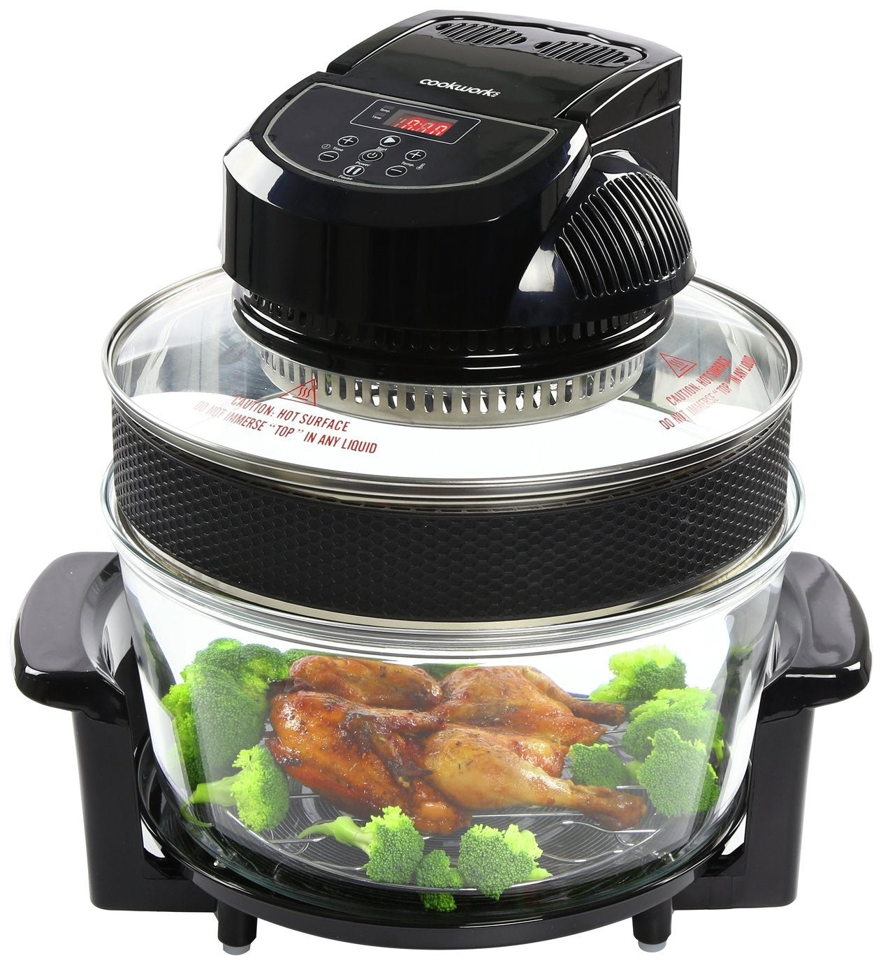 Black Tower Air Fryer (17L Halogen Oven)