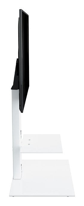 AVF Column Mount Up to 65 Inch TV Stand - White