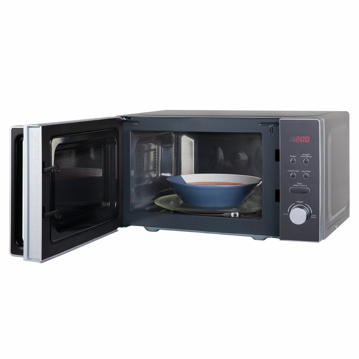 Russell Hobbs 800W Standard Microwave RHM2076SAG - Silver