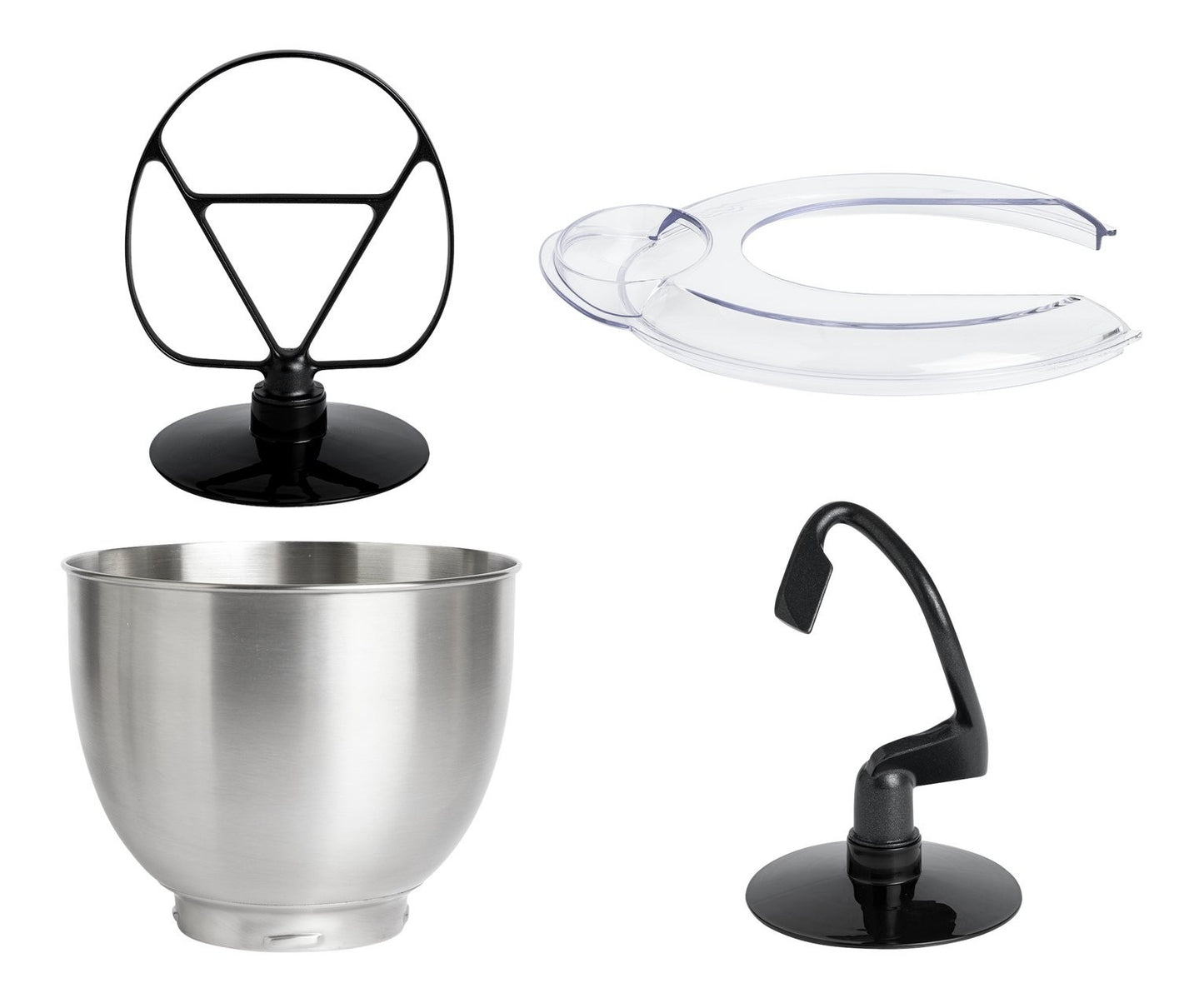 Cookworks KM6003B-GS Food Mixer with Stand - Black