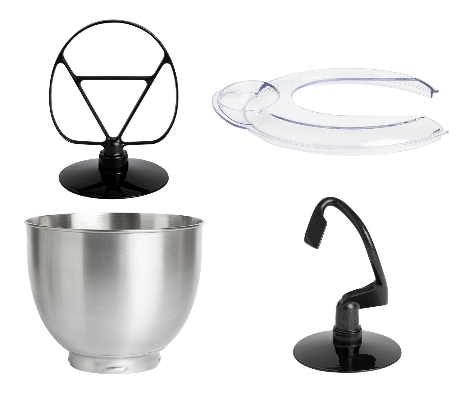 Cookworks KM6003B-GS Food Mixer with Stand - Black