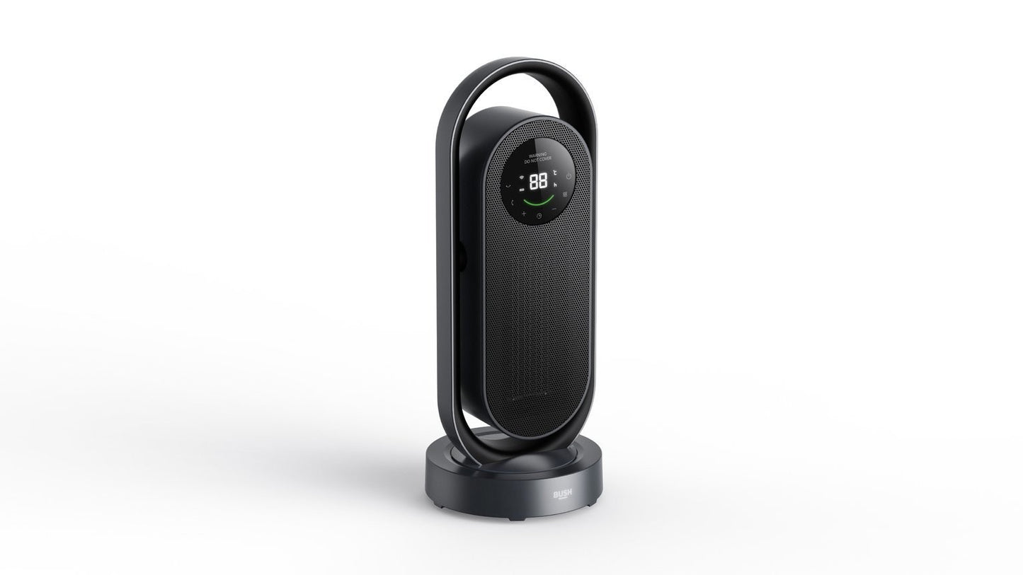 Bush 2kW Digital Dual Oscillating Ceramic Tower Fan Heater