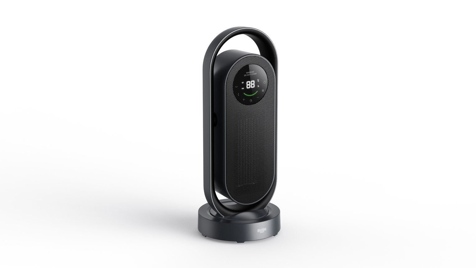 Bush 2kW Digital Dual Oscillating Ceramic Tower Fan Heater
