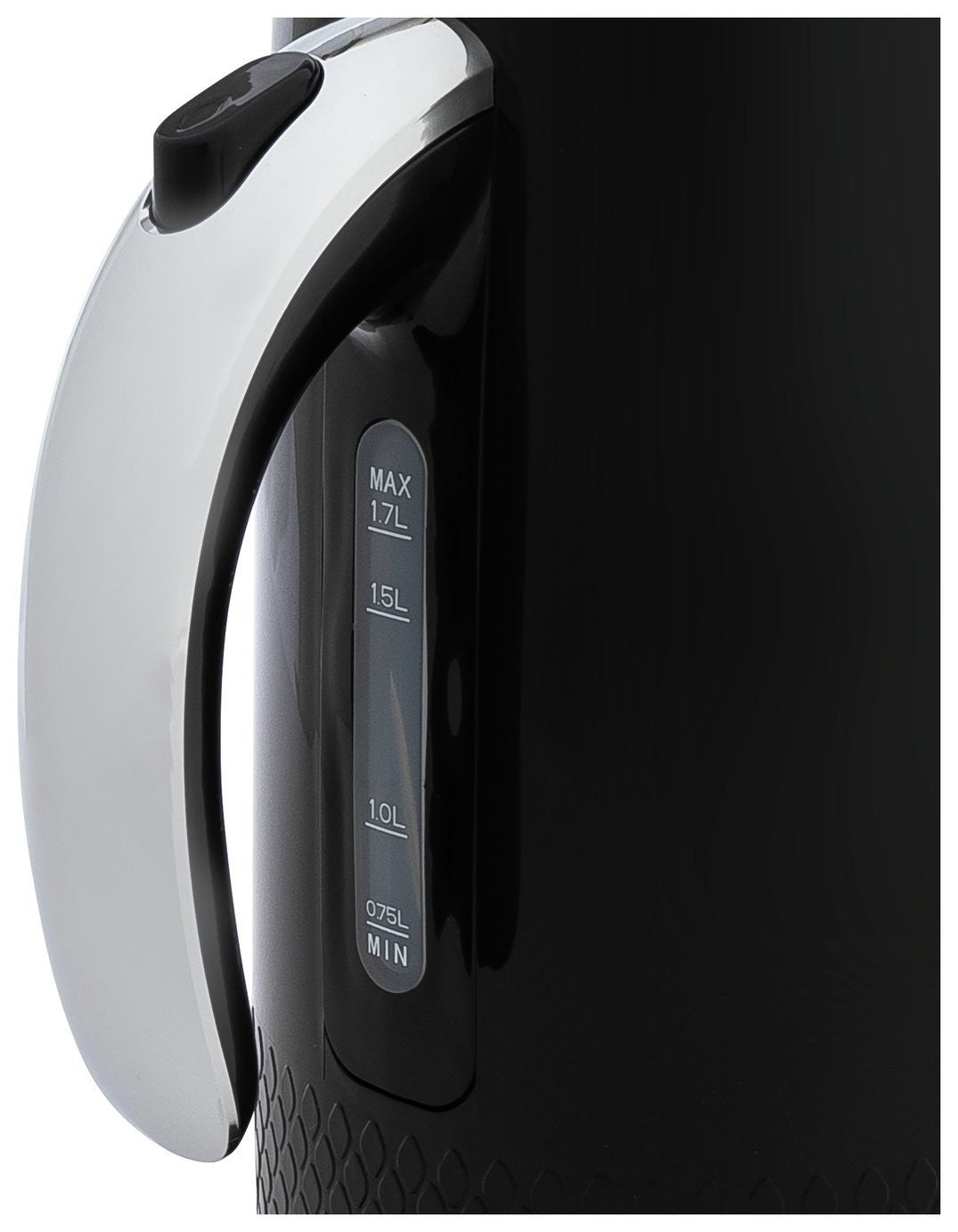 Cookworks Textures Selcey Kettle - Black