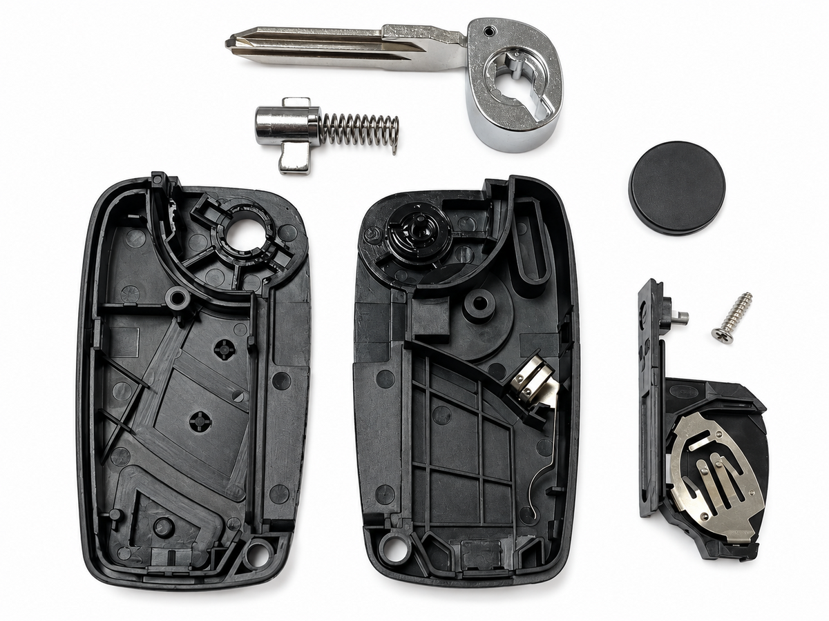 Iveco Daily MK4 Key Case 3 Button Flip Remote Fob GT10 Blade 2006-2011
