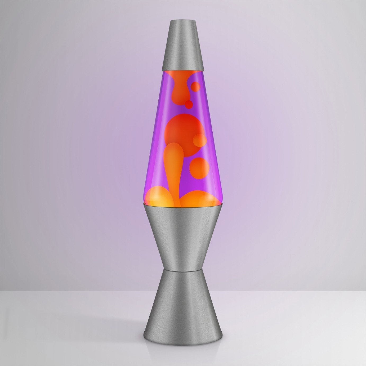Radiance Lava Lamp 17in - Orange & Violet
