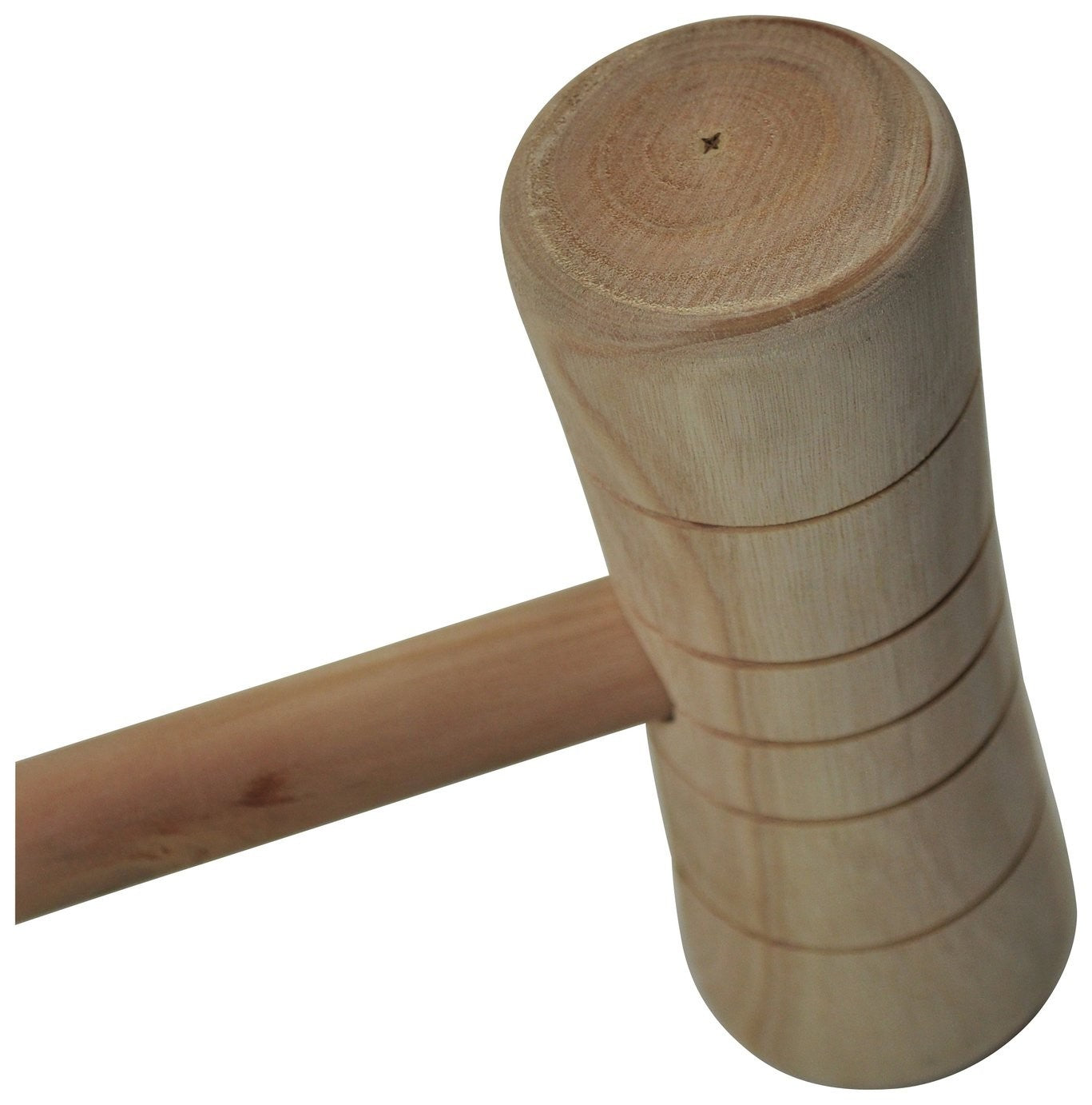 Croquet Set Birch Wood | 6 Mallets 6 Balls 10 Hoops | Family Garden Game