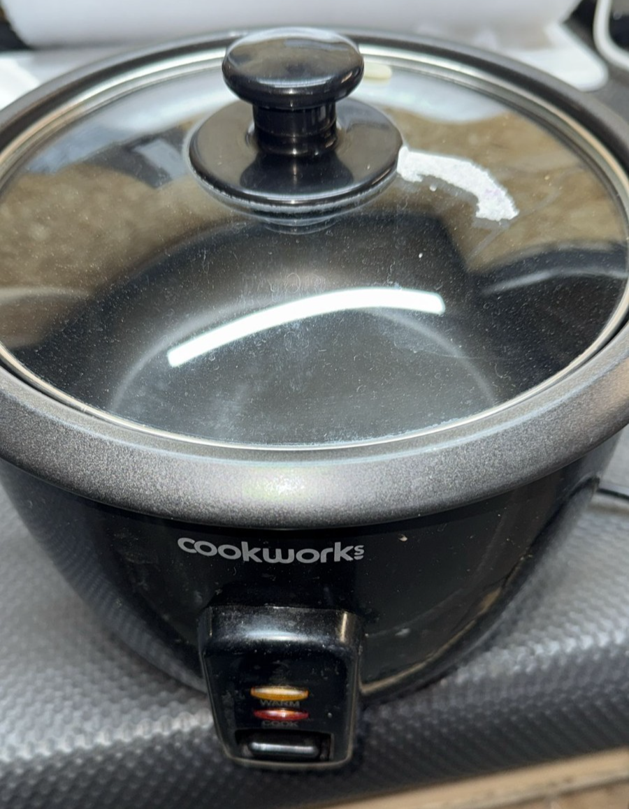 Cookworks 1.5L Rice Cooker - Black