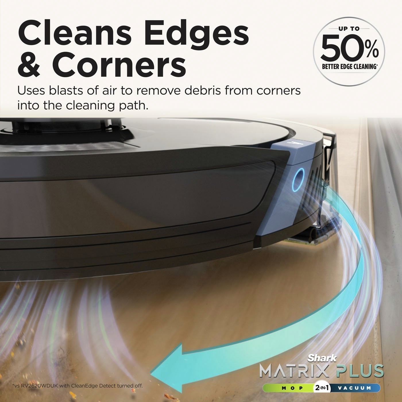 Shark Matrix Plus 2-in-1 Cordless Robot Vacuum Cleaner (NO MOP)