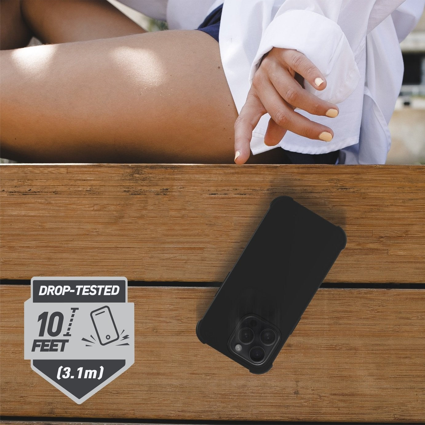 Skech iPhone 16 Pro Max Phone Case & Glass Screen Protector