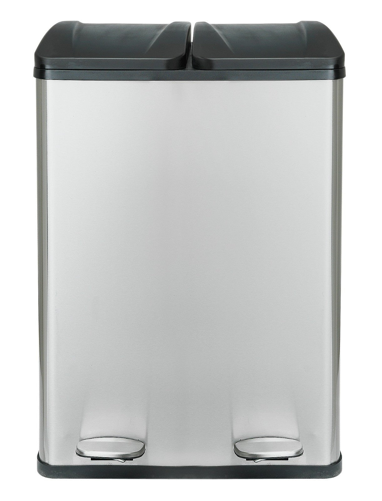 Habitat 55 Litre Twin Compartment Pedal Bin - Steel