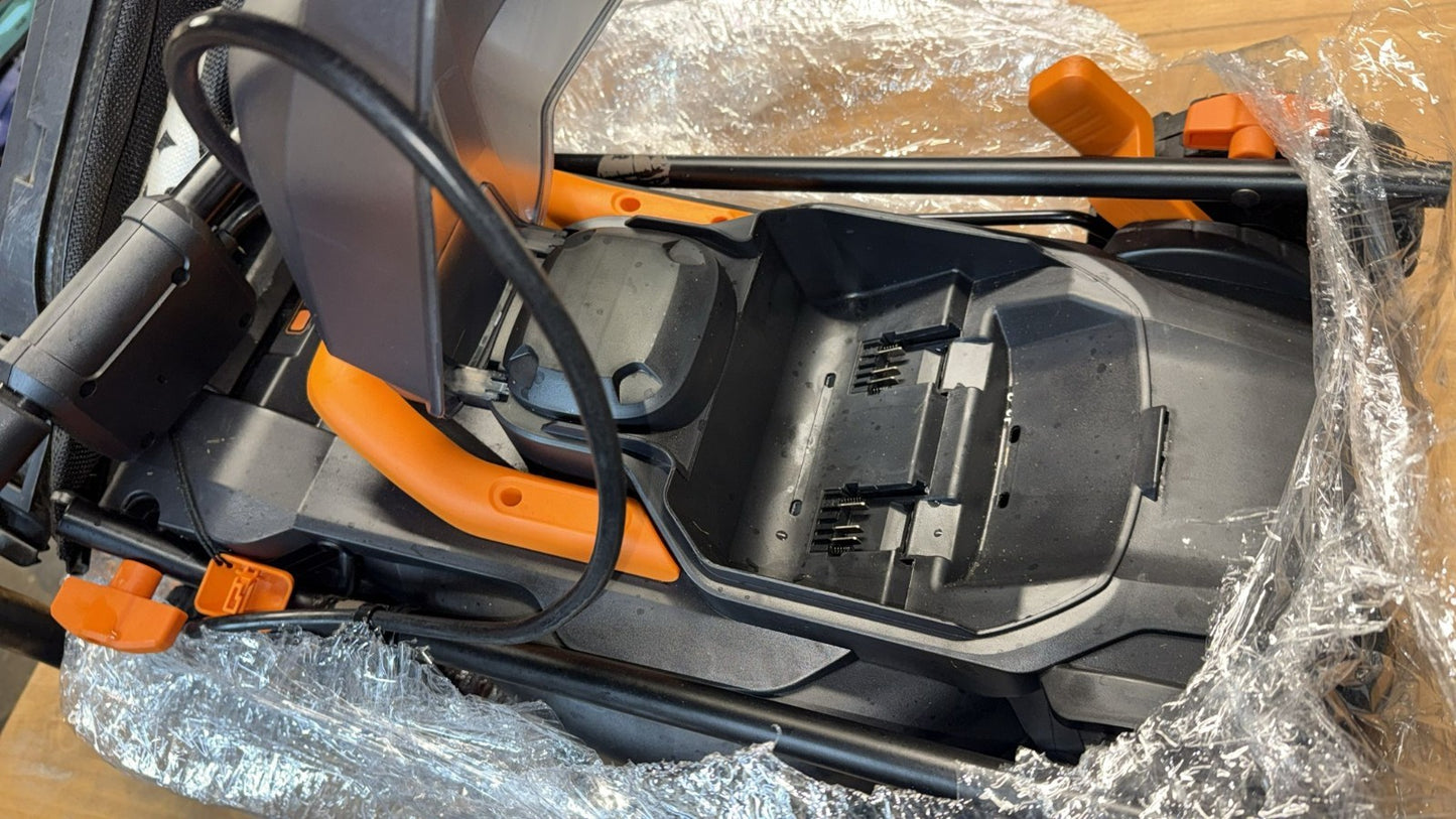 Worx Cordless 34cm Rotary Lawnmower (Read Description)