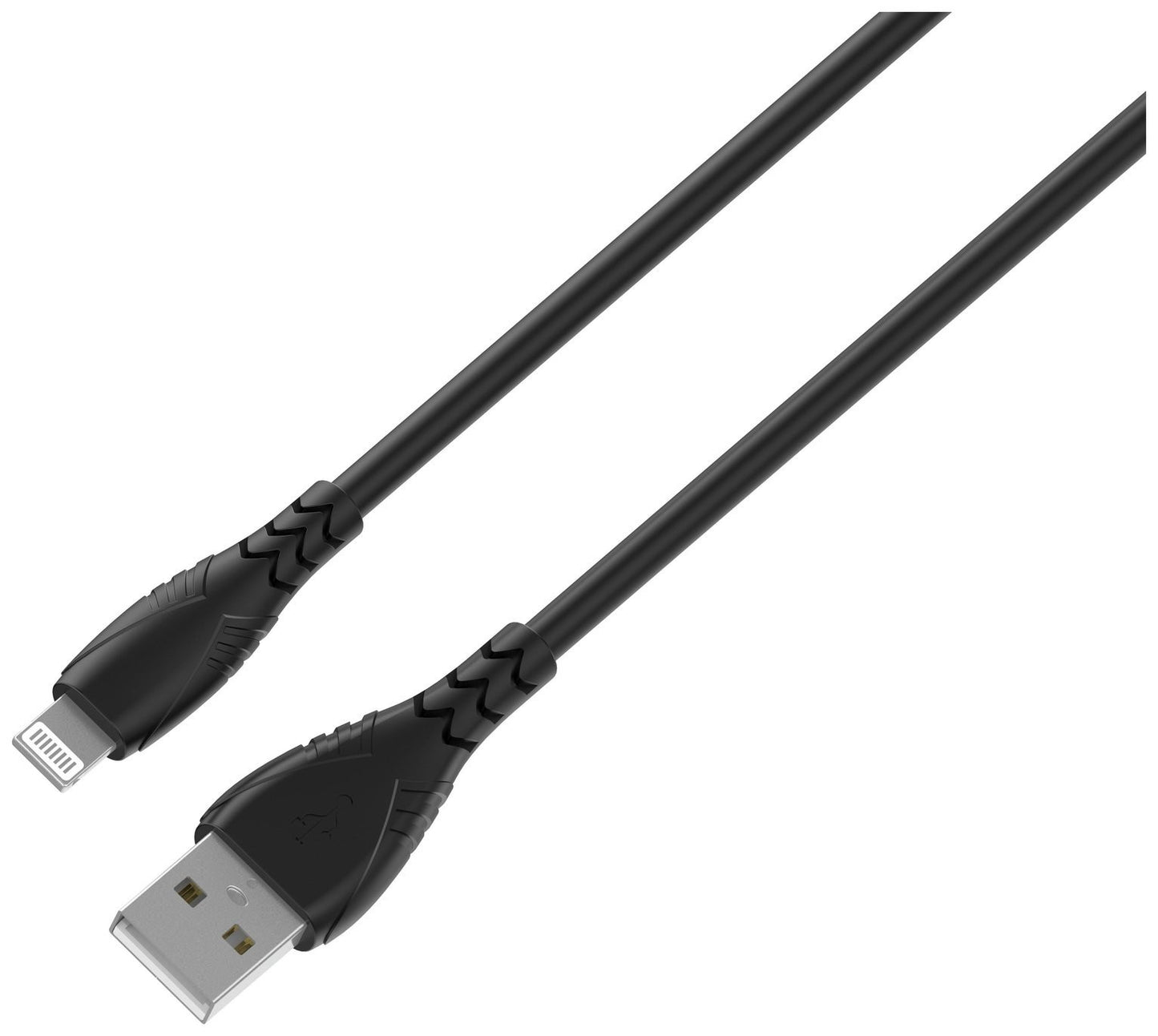 2m Lightning Cable - Black (Apple MFI-Certified)