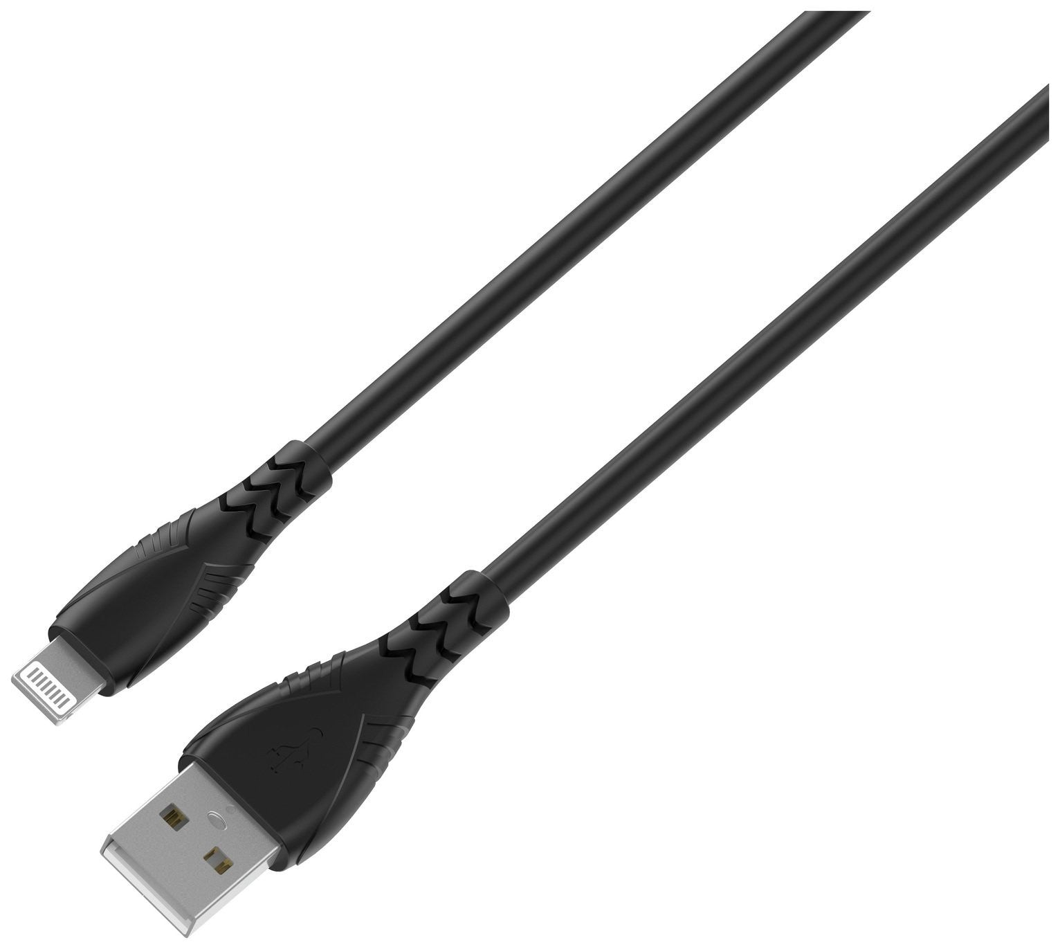 2m Lightning Cable - Black (Apple MFI-Certified)
