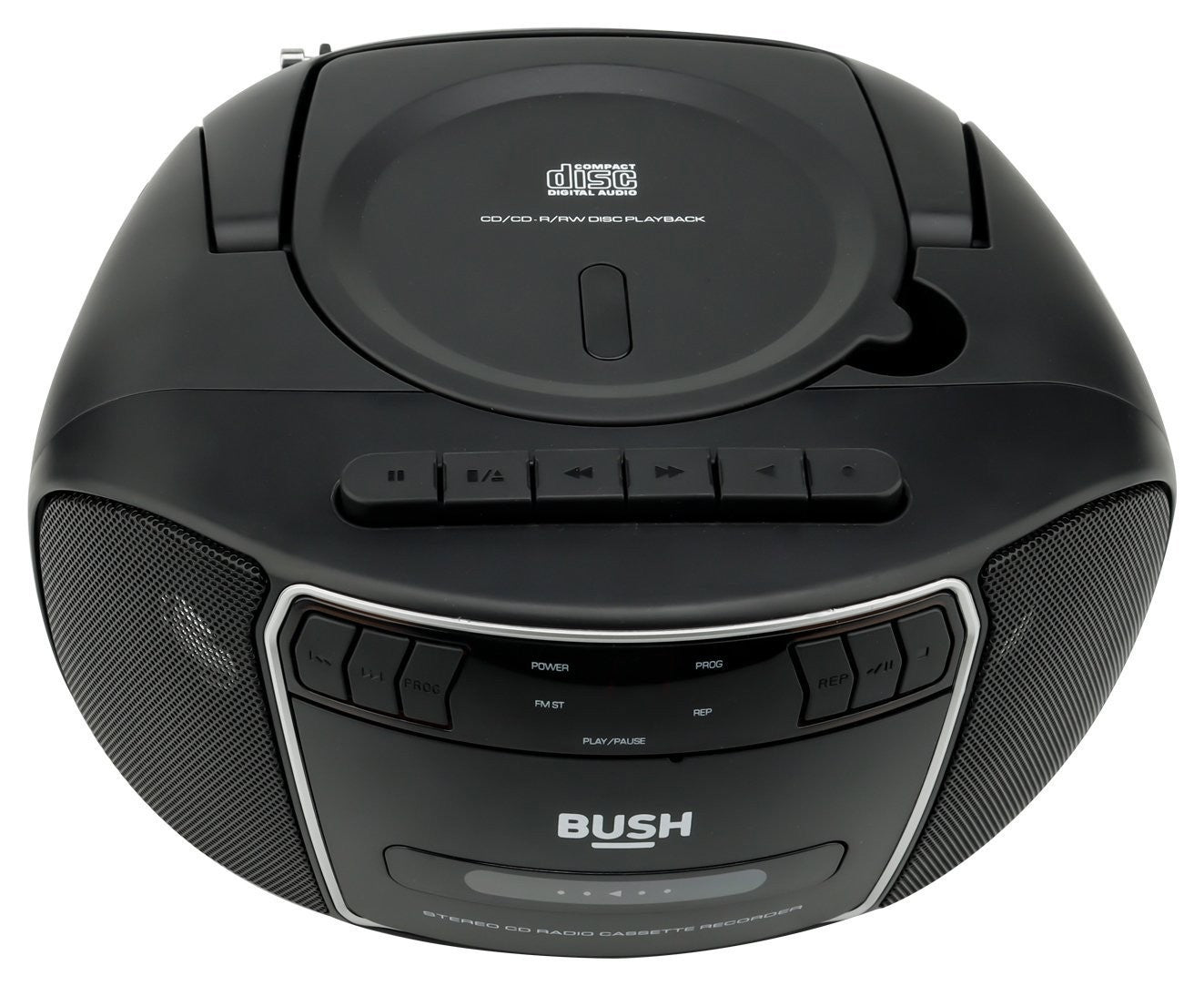 Bush Portable CD/FM Radio Cassette Stereo Boombox
