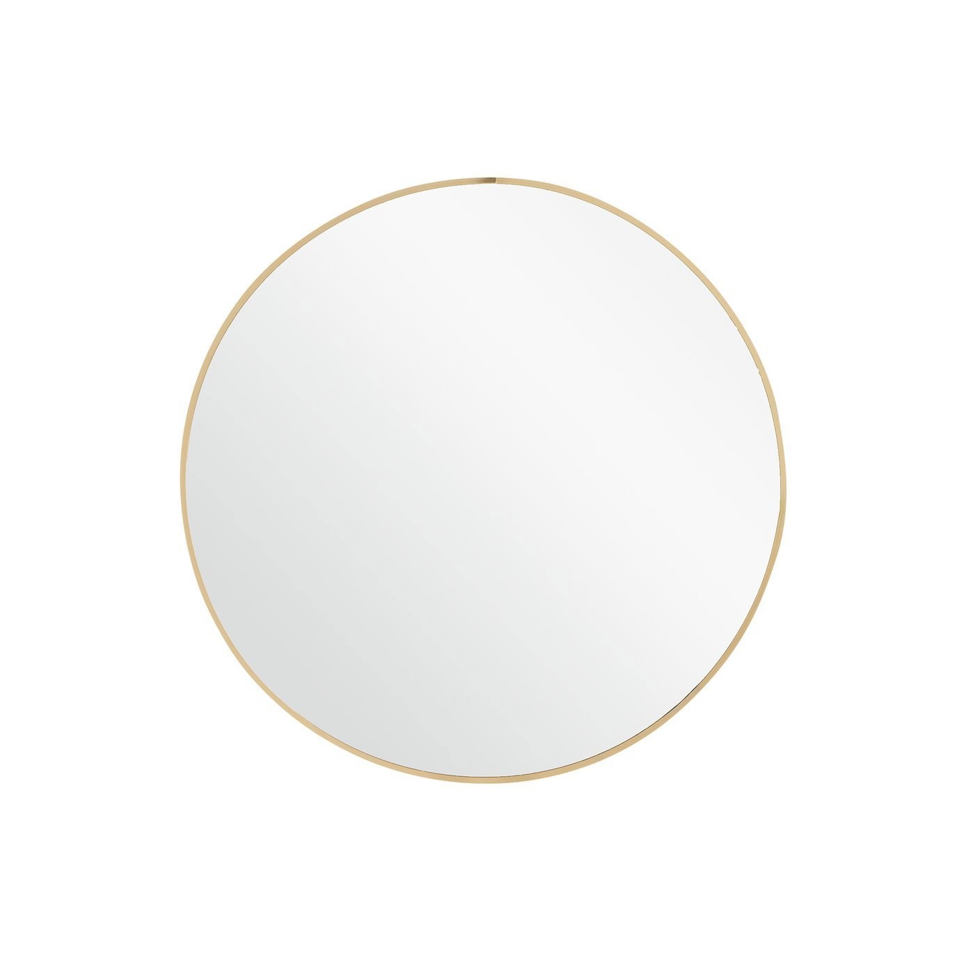 Habitat Gold Round Wall Mirror - 50x50cm