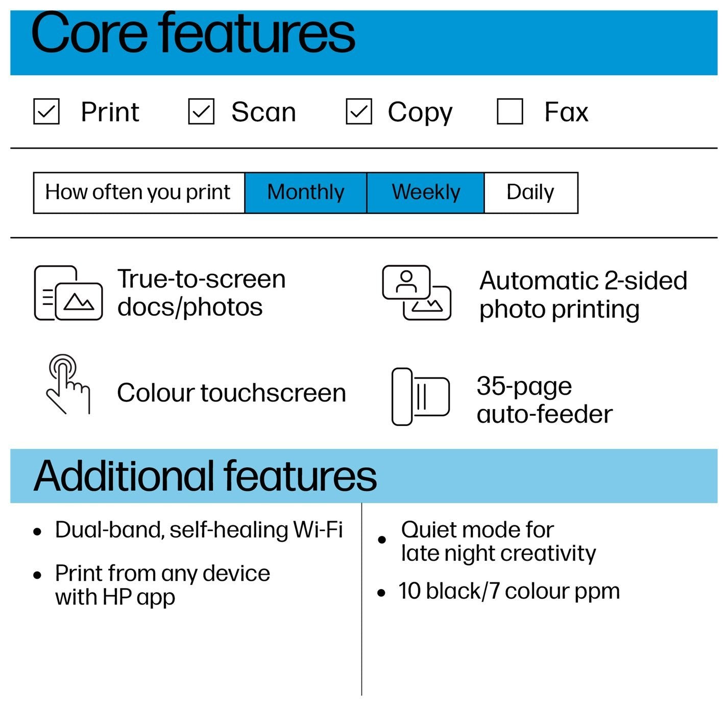 HP Envy 6530e Wireless Photo Printer &  Instant Ink