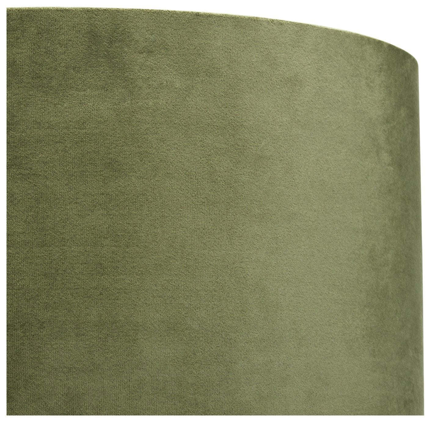 Habitat Green Velvet Easy Fit Lampshade - 49cm