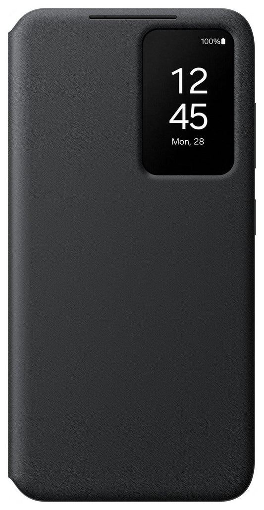 Genuine / Official Samsung Galaxy S24 Smart View Wallet Case / Cover - Black