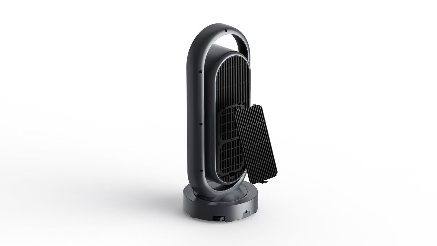 Bush 2kW Digital Dual Oscillating Ceramic Tower Fan Heater