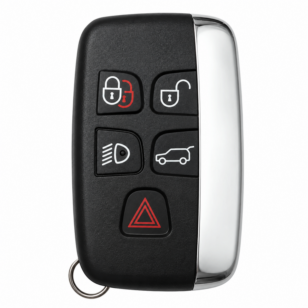 5 Button Remote Key Fob Case Shell for Range Rover Evoque L538 2011-2018