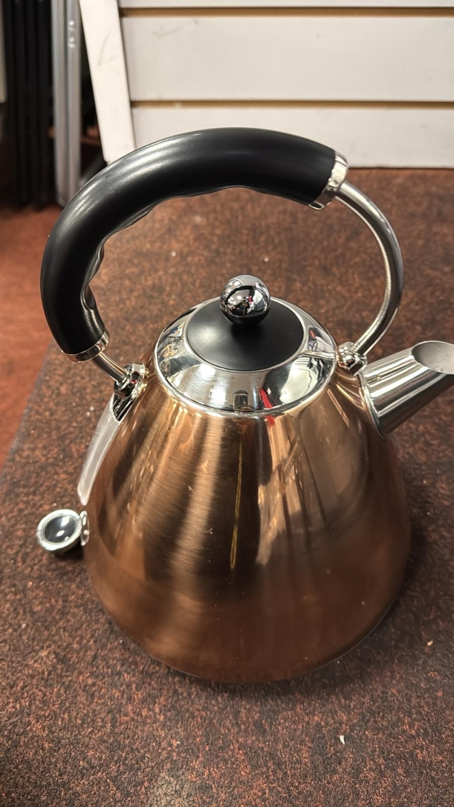 Cookworks Pyramid Kettle - Copper