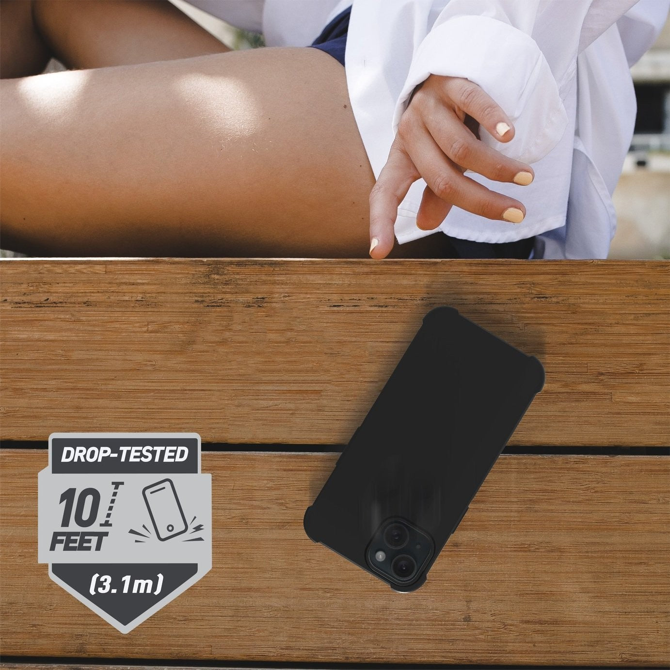 iPhone 15 Case | 10FT Drop Protection | Eco | Recycled | Shock Absorbing | Slim