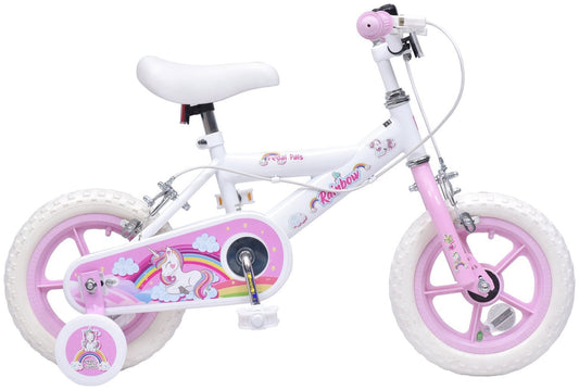 Pedal Pals 12 inch Wheel Size Kids Mountain Bike (Pink)