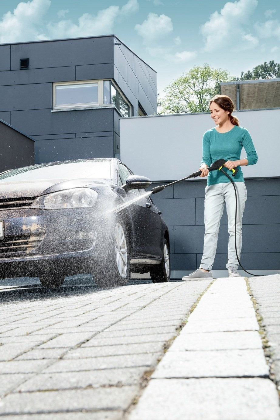 Karcher K2 Power Control Home Pressure Washer - 1400W
